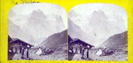 Le Wellhorn Pris Des Alpes, Rosenlaui. Suisse
