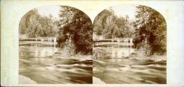 View of Trenton Falls, New York State