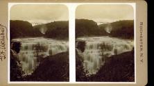 Portage: Middle Falls / Erie RR High Bridge in distance