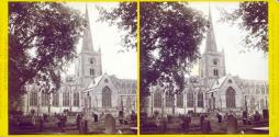 Stratford-on-Avon-Church, from North-East