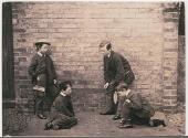 Boys Playing Marbles