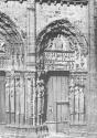 Chartres Cathedral, detail, acade, right portal