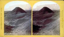 The "Vermillion Cliff," a typical plateau edge, as seen from Jacobs Pool, Arizona. From its top a plateau stretches to the right, and from its base another to the left. Their difference of level is 1,500 feet, and the step is too steep for scaling.