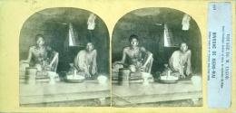 Bivouac De Xieng-Maï - Prince Laos et sa femme sous leur tente