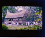Sumatra. The Tribal Balai or Council House