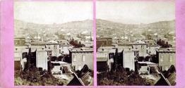 [San Francisco Looking North from Nob Hill to Spring Valley between Russian and Telegraph Hill.]