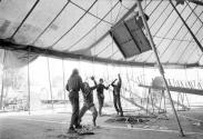 [Setting Up Circus Tent-Circus Knie]