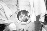 [Woman at Mirror-Circus Knie]