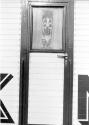 [Door to Clown's Trailer-Circus Knie]