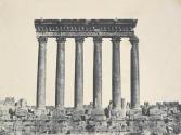 Syrie, Baalbeck, colonnade du Temple du Soleil