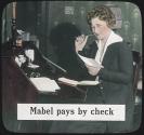 Mabel Pays By Check