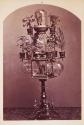 [Bird cage, aquarium, and plant stand]