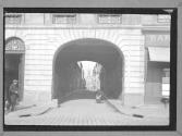 [View of Street Through Archway]