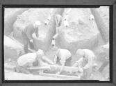 Work Relief In A Transient Camp NY State 1934 FERA NY State, Laying Sewer System