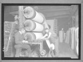Making Fabric For Auto Tires Checking Up On Output/ PA Rubber Co