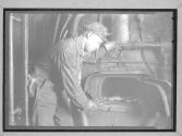 [Firemen Stoking Furnace PA RR]