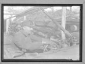 Man in Coal Cart in Mine (1920)