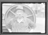The Winch-Man/Working On Dock Of A Big Terminal Co. In NY