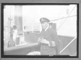 Ship Captain Holding Sextant