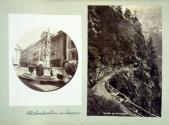 [European travel album with commercial and snapshot views]