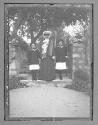 [Queen Eleonora of Bulgaria and her step-daughters, Princess Eudoxia and Princess Nadejda]