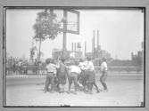 Boys Playing Basketball