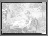 [Boy, Drawing Table]
