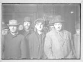 Midnight At The Bowery Mission Bread-line... In The Old Days Of Depression...1909 2 AM