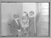 Little Boy with Rickets brought to Dispensary for Treatment