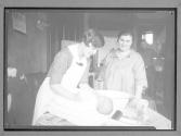 Health Nurse, Assisting Baby Bath