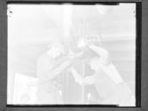 Two Workers Joining Pipe