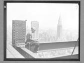 Smoke Break Among Girders