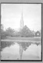 Salisbury Cathedral Reflected In Water