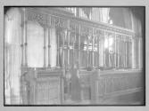 Richmond Yorks. Chancel Stalls St. John's Church