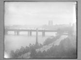 View Towards Westminster From Savoy Balcony