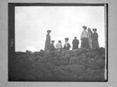 [People In Rocky Landscape]