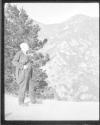 [Portrait, C. Irving Fisher, And Mountain Landscape]