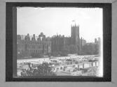 Normal College From Presbyterian Hospital Across Ruins Of U.T. Semin