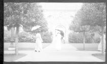 Nell Newhall and Eleanor Eastwood at Expo, California Trip