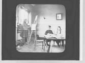 Children in a classroom