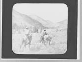 Riders & a horse, Wyoming Trip