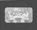 Raising a toast, Oak Lodge Trip