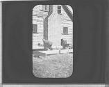 George Eastman at work on house, Oak Lodge Trip