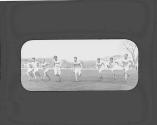 Men running