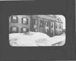 GEH facade with snow