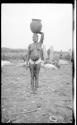 Woman with pot, African Safari
