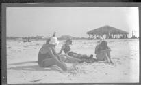 [People on beach]
