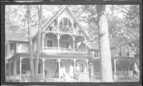 [People on porch of house]