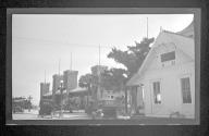 [View of building with castle towers]
