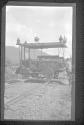 [Small railroad tour car]